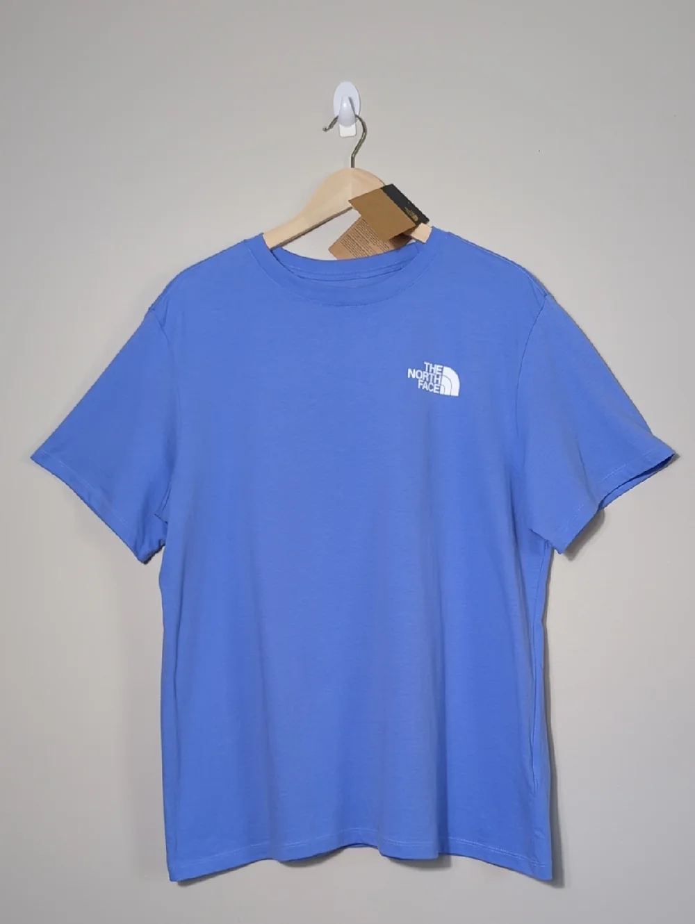 North Face Evolution Oversized Short-Sleeve T-Shirt Women's XL Periwinkle NWT - Picture 2 of 16